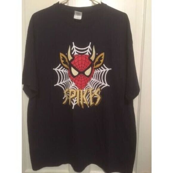 STATE COLLEGE SPIKES SIZE XL SPIDERMAN T-SHIRT - Picture 1 of 3